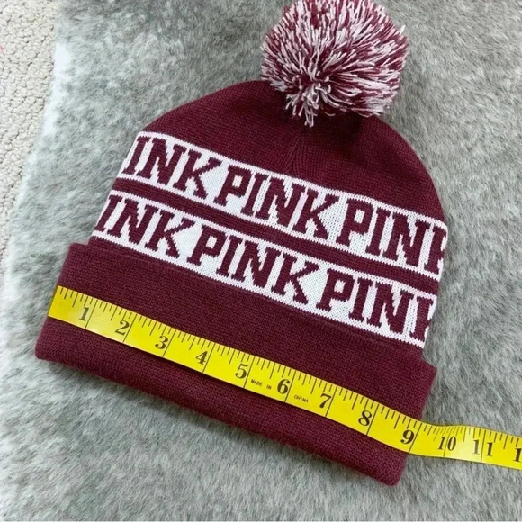 VS PINK Pom Pom Beanie - Picture 8 of 8